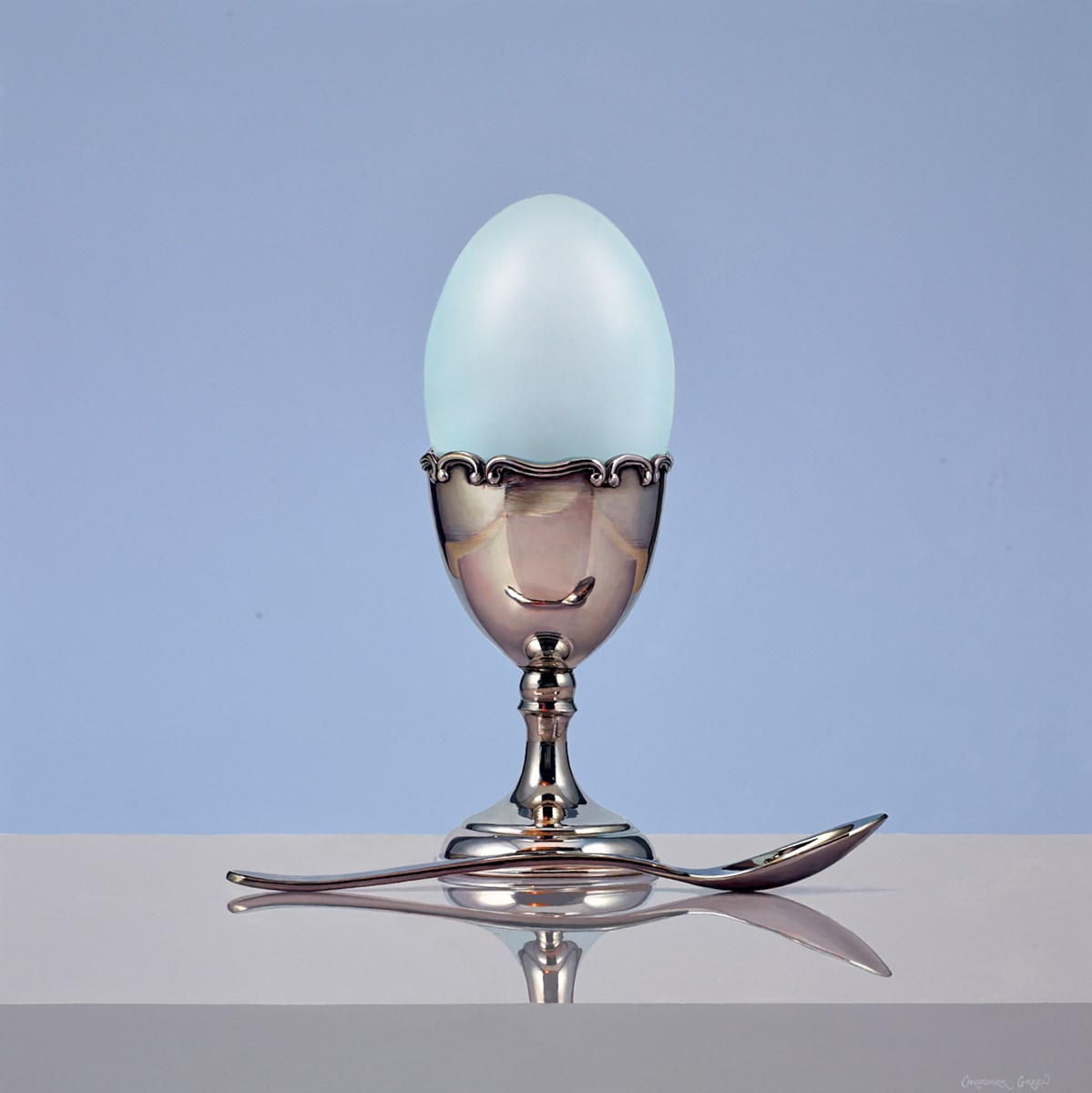 The Egg Cup and Spoon